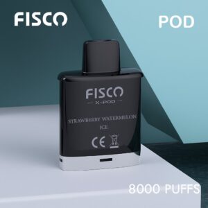 FISCO XPOD STRAWBERRY WATERMELON ICE – 8000 PUFFS (POD ONLY)